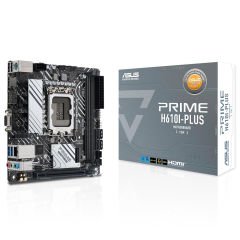 Asus PRIME H610I-PLUS-CSM LGA1700 H610 DDR5 3200 DP + HDMI + VGA 1xM.2 USB3.2 Mini-ITX Anakart 90MB1GB0-M0EAYC