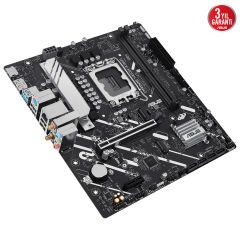 Asus PRIME H810MA WIFI LGA1851 H810 DDR5 6400 DP + HDMI 2xM.2 USB3.2 WiFi BT RGB mATX Anakart 90MB1KJ0-M0EAY0