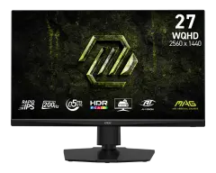 MSI 27'' MAG 272QPF E20 2560x1440 (WQHD) Flat Rapid IPS 200HZ 0.5MS FreeSync Premium Pivot Gaming Monitör