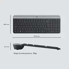 Logitech K580 Ultra İnce Çoklu Cihaz Özellikli Türkçe Bluetooth Klavye - Siyah 920-010624