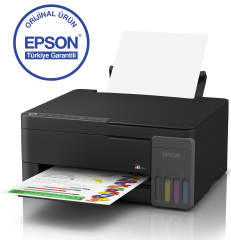 Epson EcoTank L3350 Wi-Fi + Tarayıcı + Fotokopi Renkli Çok Fonksiyonlu Tanklı Yazıcı C11CL62413 + Orjinal Siyah Mürekkep  Hediyeli
