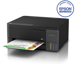 Epson EcoTank L3350 Wi-Fi + Tarayıcı + Fotokopi Renkli Çok Fonksiyonlu Tanklı Yazıcı C11CL62413 + Orjinal Siyah Mürekkep  Hediyeli