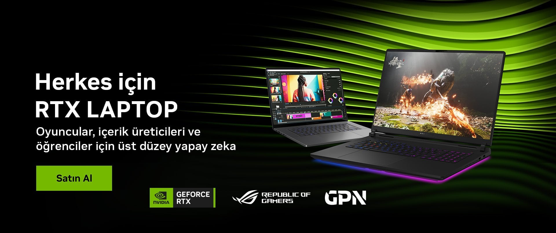 Herkes için RTX Laptop ASUS