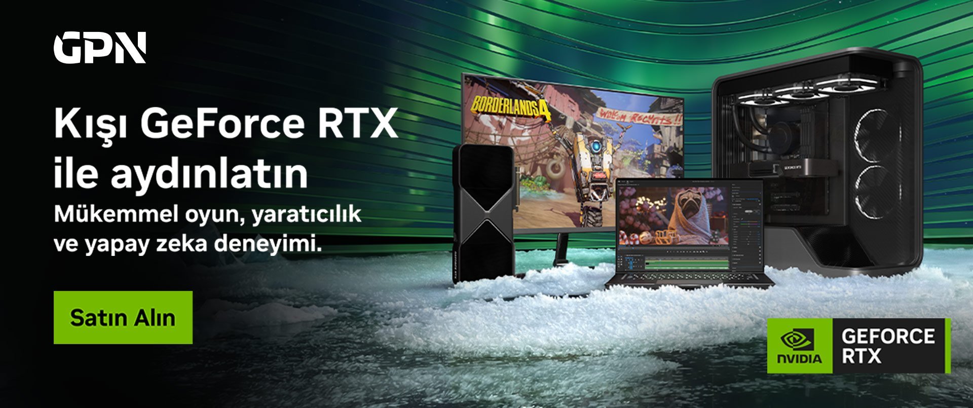 Kışı GeForce RTX ile aydınlatın